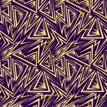 Seamless abstract urban pattern with curved geometry elements イラスト素材