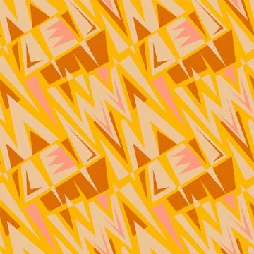 Seamless abstract urban pattern with geometry curved elenets Stock Illustration