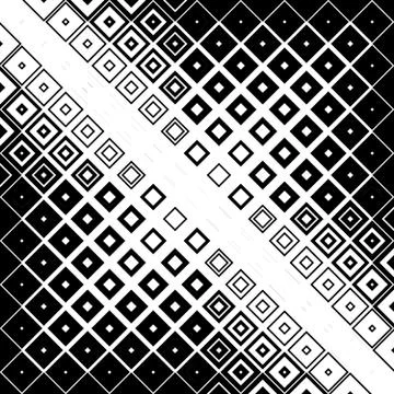 Seamless abstract vector background of squares Stock Illustration