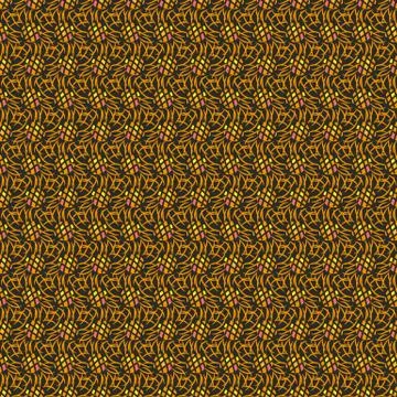 Seamless abstract vector pattern with circles and lines Stock Illustration