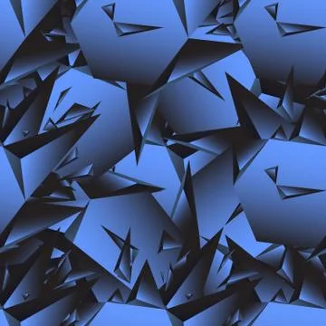 Seamless abstract vector pattern. Geometric triangle background. Illustrazione stock