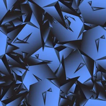 Seamless abstract vector pattern. Geometric triangle background. Stock Illustration