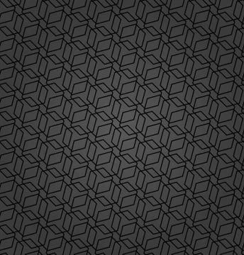 Seamless Abstract Vector Pattern With Hexagons Stock Illustration