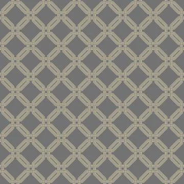 Seamless Abstract Vector Pattern With Octagons Stock Illustration