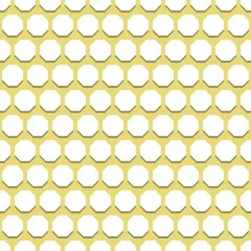 Seamless Abstract Vector Pattern With Octagons Stock Illustration