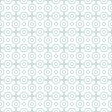 Seamless Abstract Vector Pattern With Octagons Stock Illustration