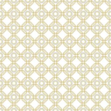 Seamless Abstract Vector Pattern With Octagons Stock Illustration