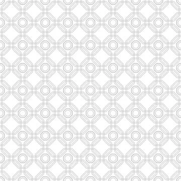 Seamless Abstract Vector Pattern With Octagons Stock Illustration