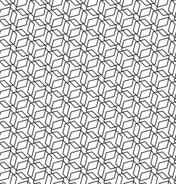 Seamless Abstract Vector Pattern With Octagons Stock Illustration