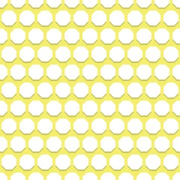 Seamless Abstract Vector Pattern With Octagons Stock Illustration