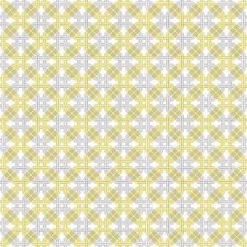 Seamless Abstract Vector Pattern With Octagons Illustrazione stock