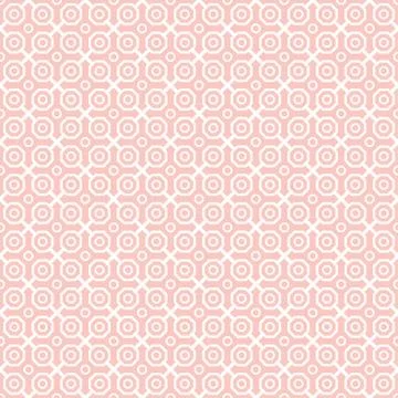 Seamless Abstract Vector Pattern With Octagons Stock Illustration