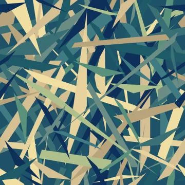 Seamless abstract vector pattern - repeat geometric triangle mosaic background Stock Illustration