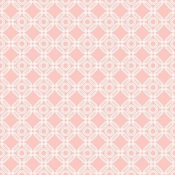 Seamless Abstract Vector Pattern With White Octagons Stock Illustration
