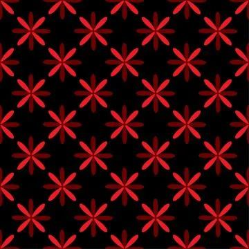 Seamless abstract vintage black pattern Stock Illustration