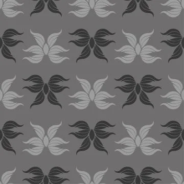 Seamless abstract vintage gray pattern Stock Illustration