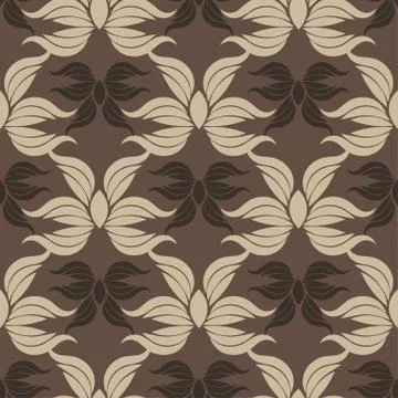 Seamless abstract vintage gray pattern Stock Illustration
