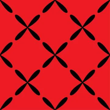 Seamless abstract vintage red pattern Stock Illustration