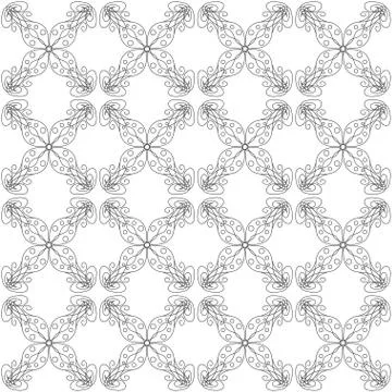 Seamless abstract vintage white pattern Stock Illustration