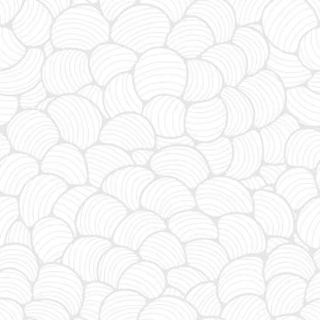 Seamless abstract wave hand-drawn pattern イラスト素材