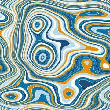 Seamless  abstract wave pattern Stock Illustration