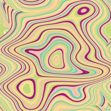 Seamless  abstract wave pattern Stock Illustration