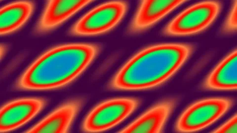 Seamless abstract wave pattern in vivid cyan, blue, and lime green digital .. Stock Footage 341059151