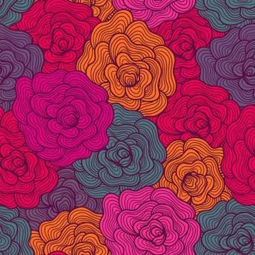 Seamless abstract waves background.copy that square to the side and you'll ge Illustrazione stock