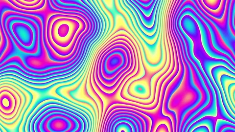 Seamless abstract wavy background for loop playback. Video stock 194696899