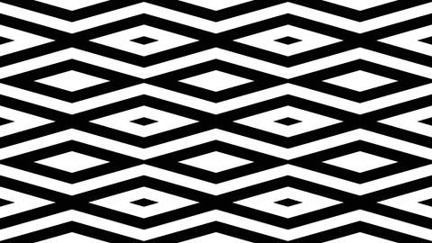 Seamless abstract wavy background for loop playback. Simple monochrome pattern. Video stock 208847635