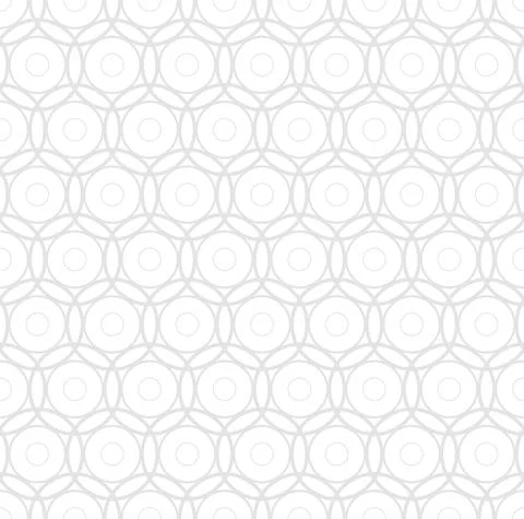 Seamless abstract white circles pattern Stock Illustration