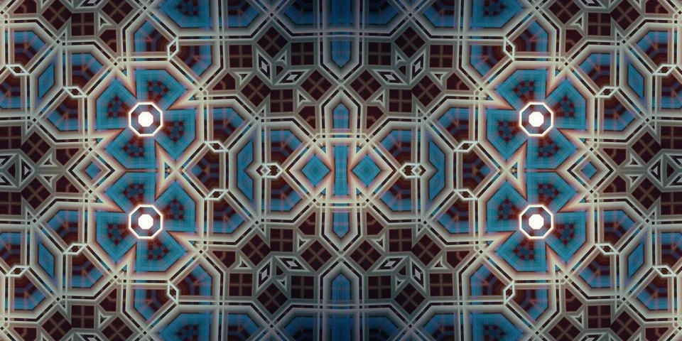 Seamless abstract wide pattern. Woven texture 写真素材