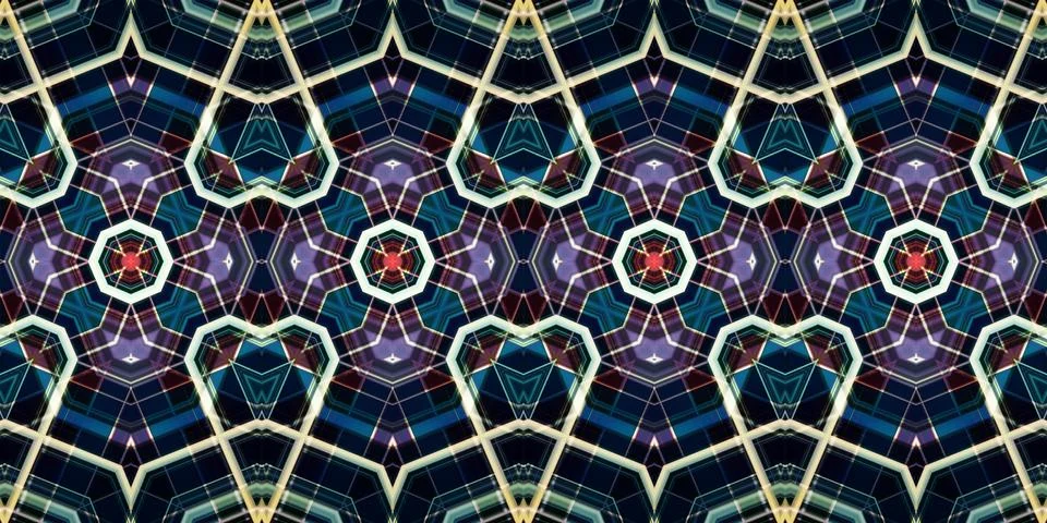 Seamless abstract woven pattern. Abstract interwoven texture Stock Illustration