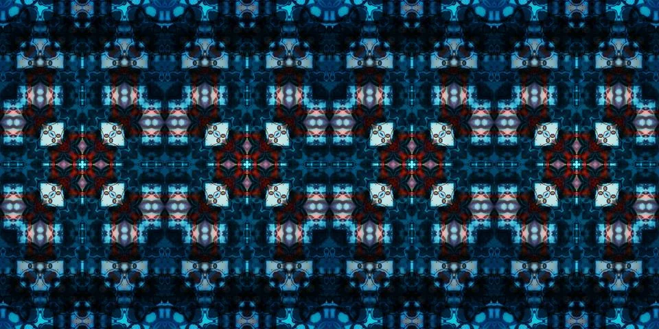 Seamless abstract woven pattern. Abstract interwoven texture Stock Illustration