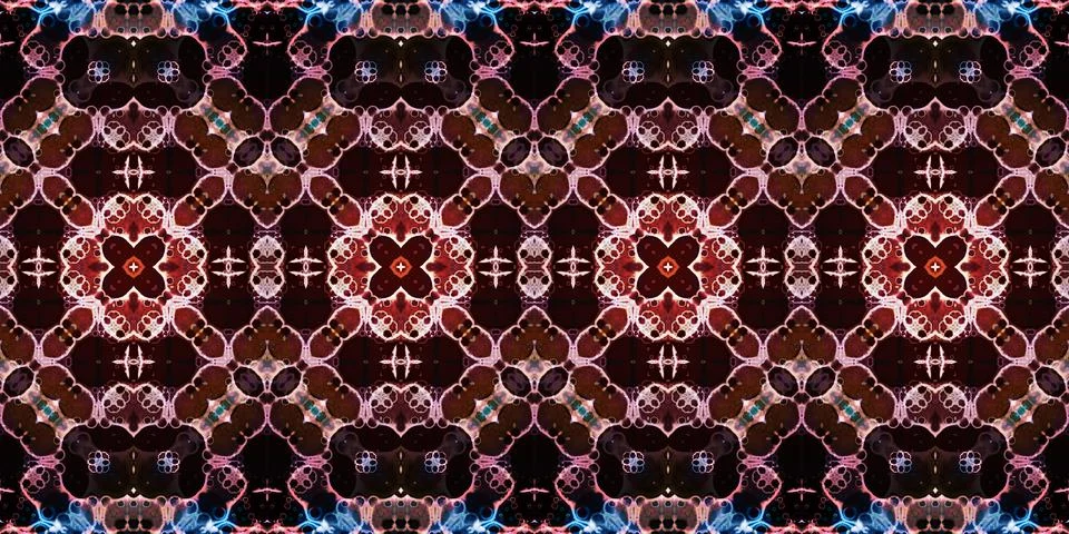 Seamless abstract woven pattern. Abstract interwoven texture Stock Illustration
