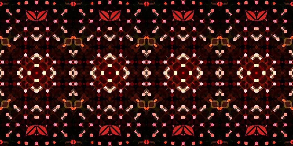 Seamless abstract woven pattern. Abstract interwoven texture Stock Illustration