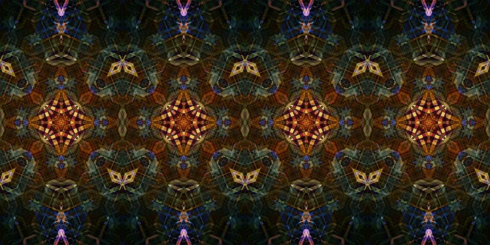 Seamless abstract woven pattern. Abstract interwoven texture Stock Illustration