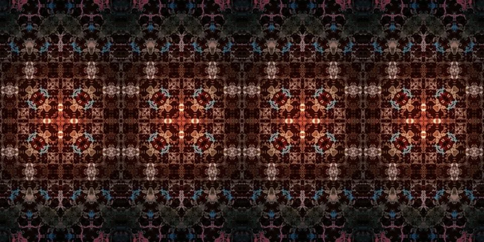 Seamless abstract woven pattern. Abstract interwoven texture 库存插图