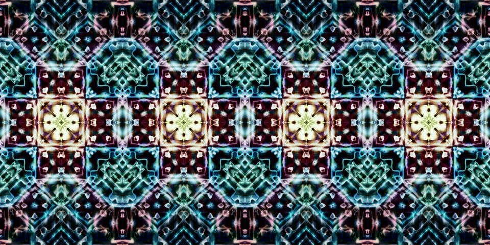 Seamless abstract woven pattern. Abstract interwoven texture イラスト素材