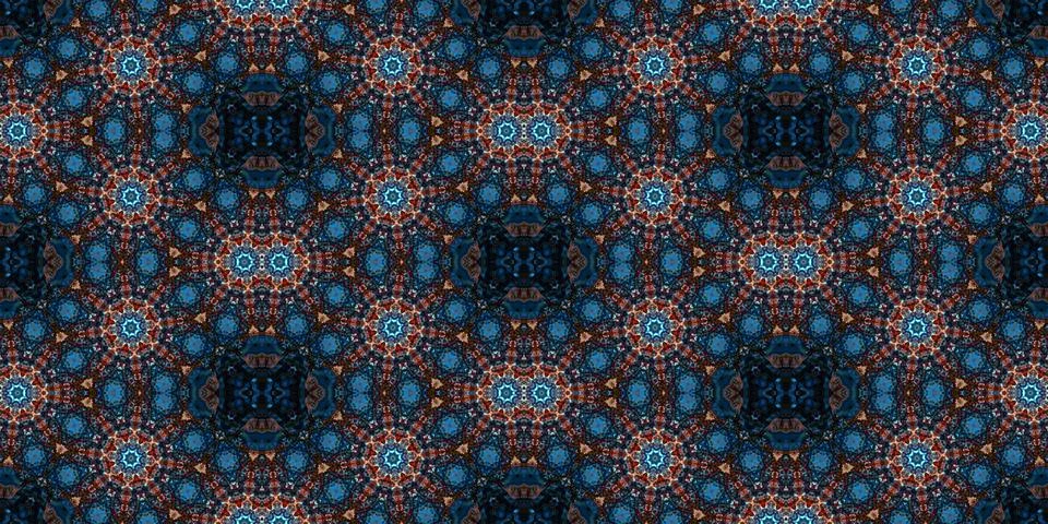 Seamless abstract woven pattern. Abstract interwoven texture 库存插图