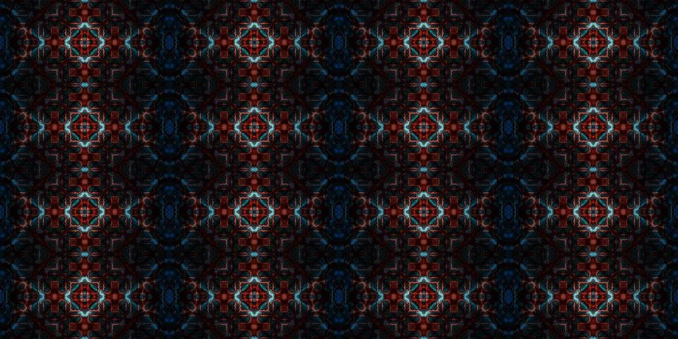 Seamless abstract woven pattern. Abstract interwoven texture Foto stock