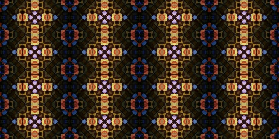 Seamless abstract woven pattern. Abstract interwoven texture Stock Photos