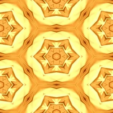 Seamless abstract yellow brown texture or background imitating wood Stock Illustration