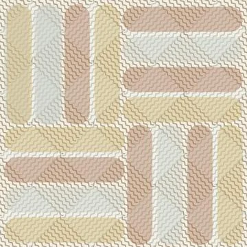 Seamless abstract zig zag line pattern background , greeting card or fabric Stock Illustration