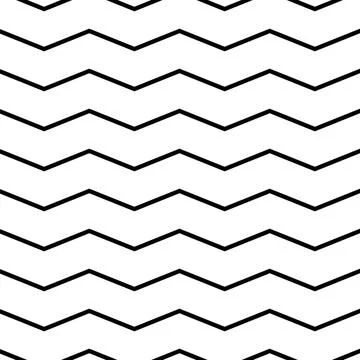 Seamless abstract zig zag pattern Stock Illustration