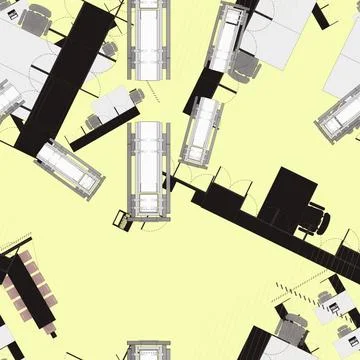 Seamless AbstractBackground Seamless abstract elements from drawings of pl... Foto stock