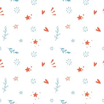 Seamless additional pattern for movie theme in vector abstract design in trend Illustrazione stock