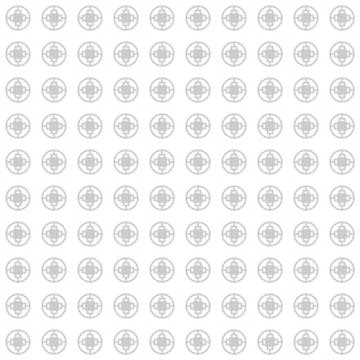Seamless African Adinkra pattern. Stock Illustration