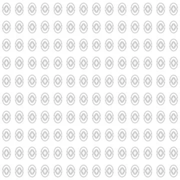 Seamless African Adinkra pattern. Stock Illustration