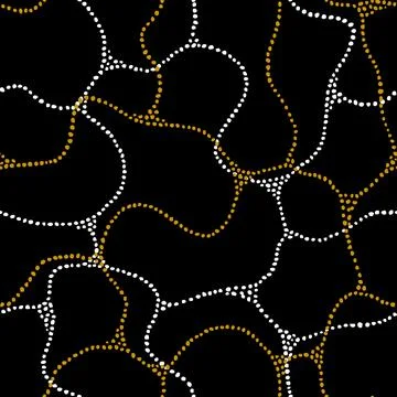 Seamless african pattern. Ethnic and tribal motifs. Brown, beige, khaki and イラスト素材